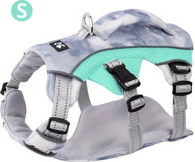 Bovista Koelvest Hond - Koelvesten - Verkoeling - Honden Kleding - Hondenkleding - Duurzaam - Lichtblauw - Maat S