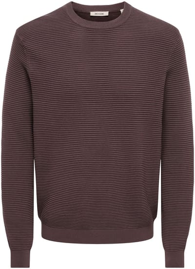 ONLY&SONS - ONSRON REG LS CREW NECK KNIT NOOS - Heren - Gebreide truien