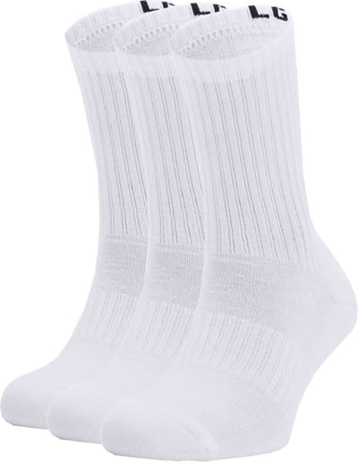 3 paar Under Armour Core Crew sokken unisex sportsokken 1358345