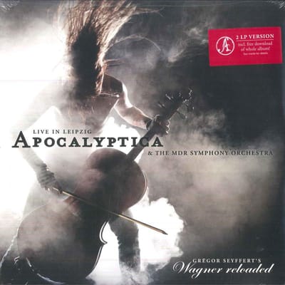 LP-plaat APOCALYPTICA MDR SINFONIEORCHESTE Wagner Reloaded Live In Leipzig BGRT81010173 BMG 2013 US Rock gray