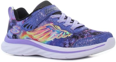 Skechers - QUICK KICKS - FLYING BEAUTY - Purple Black - 30