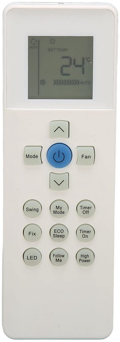 Vervangende airconditioning-afstandsbediening - gevoelige toetsen - energiebesparend - voor Carrier RG67N BGEF RG67V BGEF .