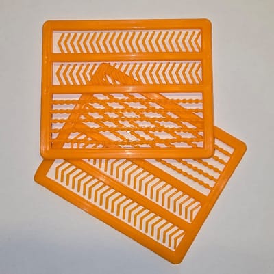 2x boilie - frame - stoppers - boiliestoppers - boilie - hair - rig - oranje