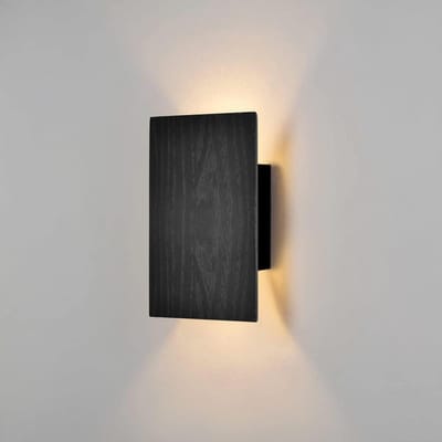 Wandlamp Hout Zwart Vintage LED Warmwit Licht voor Binnen