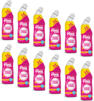 12x The Pink Stuff The Miracle Toiletreiniger 750 ml