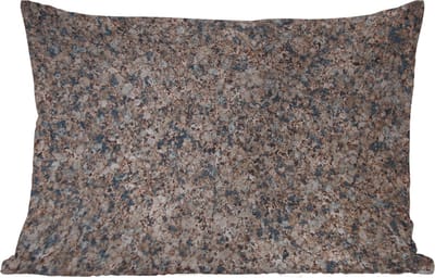 Buitenkussens - Tuin - Graniet - Steen - Patroon - Design - Bruin - Grijs - 50x30 cm