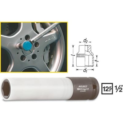 Hazet 904SLG-17 904SLG-17 Kracht-dopsleutelinzet 1/2 (12,5 mm)
