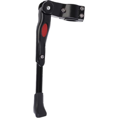 Fietsstandaard Robuust Antislip Stabiel Aluminiumlegering Fiets Zijstandaard Parkeerrek black