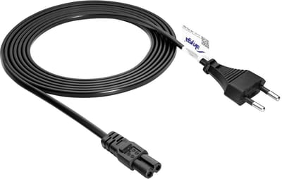 Akyga AK-RD-02C - Voedingskabel - 3m - IEC C7 - CEE 7/16