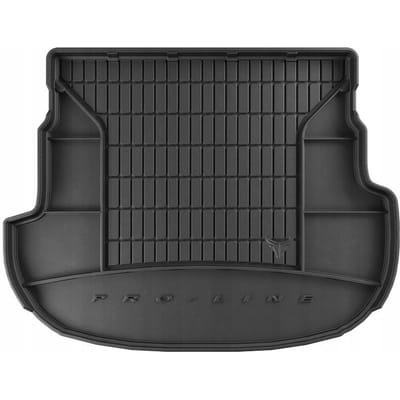 FROGUM TM Kofferbakmat - Geschikt voor MAZDA 6 I Sedan (2002-2007) - TPE Rubber - Zwart