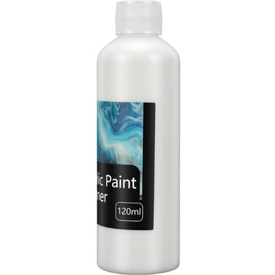 120ML Acrylverf Verdunner Vloeiverbeteraar Verbetert Consistentie en Vloeibaarheid Op Canvas Papier Hout voor Professionele Kunst