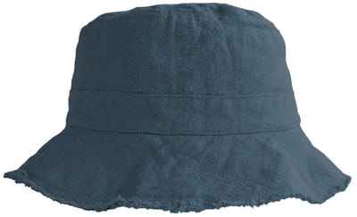 Ava Bucket Hat – Zonnehoed Dames UV Werend Vissershoedje - Maat: S-M: 56 cm - Blauw