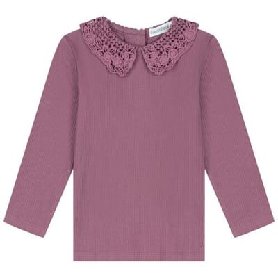 Sweet petit baby shirt Zoe Dark Mauve Purple 56 dames