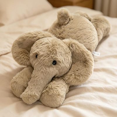 Liggend Dier Lange Arm Knuffeldier Arm Verzwaard Zacht Pluche Kussen Varken Leeuw Konijn Koe Olifant Pop Cadeau Voor Jongens En Meisjes 35cm