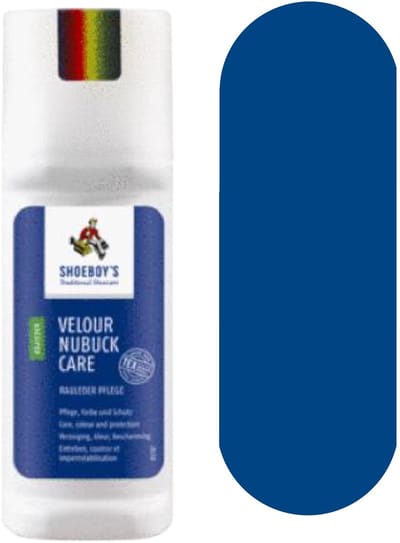 Shoeboy's - suède - nubuck - care stick - blauw