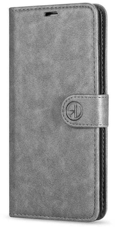 Hoesje geschikt voor Samsung Galaxy A56 5G hoesje/book case met pasjeshouder hoge kwaliteit kleur Grijs