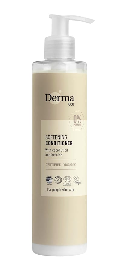 Derma Eco Conditioner - 250 ml - Parfumvrij - met Aloë Vera en Kokosolie - Hypoallergeen