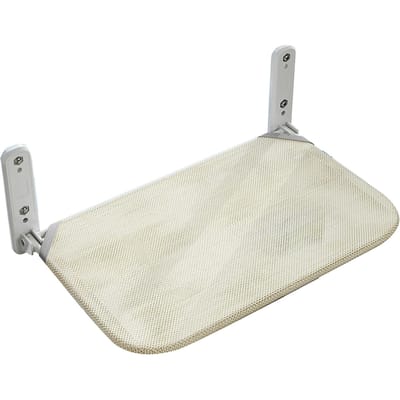 Kattenraam Hangmat Opvouwbaar Zuignap 44.1lb Draagvermogen Ademend Duurzaam Gebreid Gaas Kattenraam white