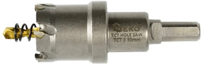 GEKO Carbide gatenzaag - 30 mm - titanium boor - hoge precisie - duurzaam ontwerp