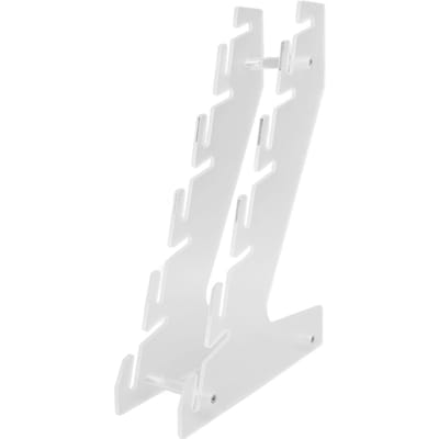 Hoedenrek Acryl Hoeden Display Organizer Houdt tot 10 Hoeden Vast Wandmontage Hoedenhouder Opberg Organizer transparant