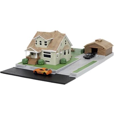 JADA TOYS F&F Nano Doms House Display Diorama 1:24 Auto