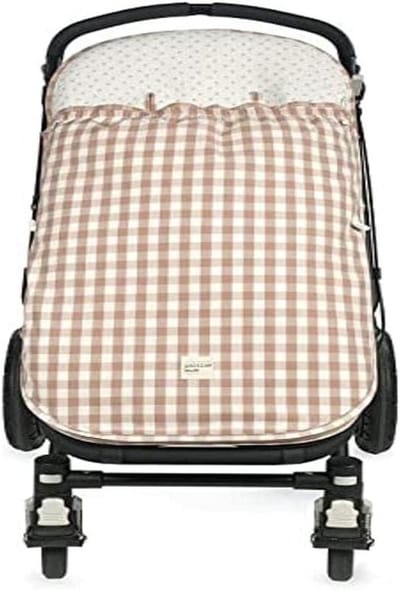 Kinderwagen Voetenzak - Baby Buitentas - Comfortabel Wandelen - Universeel Inzetbaar - 98 x 42 cm - Violeta