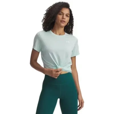Under Armour Tech Twist Sportshirt Dames Mint L/40