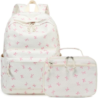 Ibenzoa® Schattige waterdichte schoolrugzak met lunchbox voor jonge kinderen
