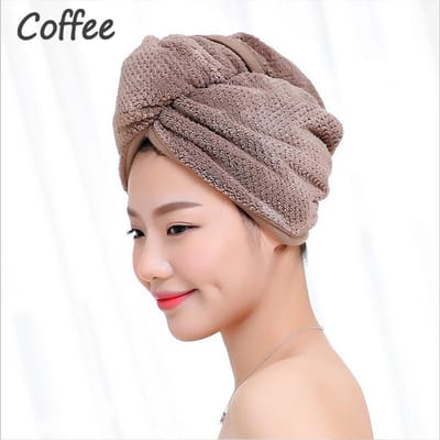 Serviette de bain en tissu polaire microfibre pour femmes, serviette de bain Super absorbante à séchage rapide café