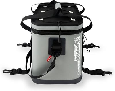 Koeltas Waterdicht - Dry Bag - Outdoor Activiteiten - Waterdichte Ritssluiting - 25 Liter - Grijs