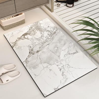 Toiletmat Badkamer Antislipmat Diatomeeënaarde Vochtregulerende Mat Technisch Doek Tapijt Deurmat Entree Huis Voetmat 30*50cm