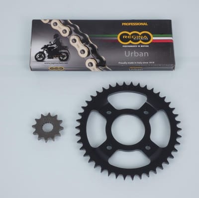 Kit chaîne Regina pour moto MASH 125 Seventy 2012 à 2017 12x42 P428 Al58mm Neuf