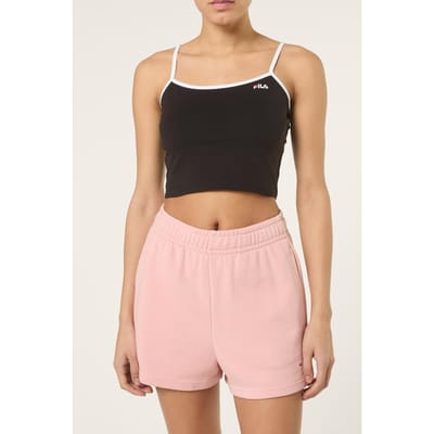 FILA Renella Cropped Spagetti Strap Top Black Taglia: XS | Canottiere Outlet | Donna | Nero