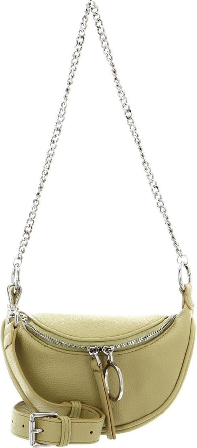SEIDENFELT MANUFAKTUR Schoudertas Persby Skien Crossbody Bag Celery Lichtgeel