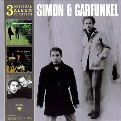 CD SIMON & GARFUNKEL - 3 Originele Album Klassiekers 88697618812 Sony Music, Col 2010 Europa Pop Gebruikt black