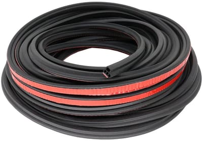 Store_9 - Autodeurafdichting - Rubberen Afdichting - Waterdicht en Geluidsisolerend - 5 Meter - Zelfklevend - Deurbescherming - Geschikt voor Auto's