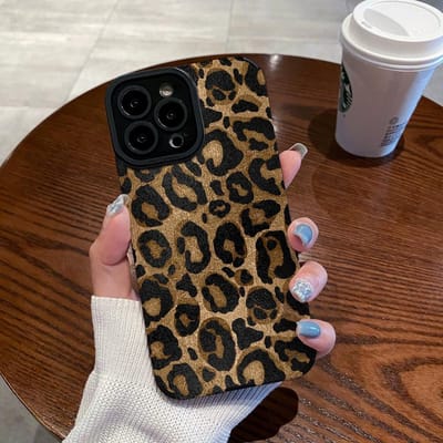 Mode Goud Luipaard Siliconen Leer Hoesje Voor Samsung Galaxy A54 A34 A53 A51 A52 A23 A32 A31 A71 A72 A73 A12 A13 A14 S22 Plus A13