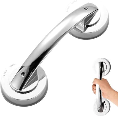 Veilige zuignap handgrepen voor badkamer, antislip leuningen voor ouderen en kinderen, douchehandgrepen zonder boren