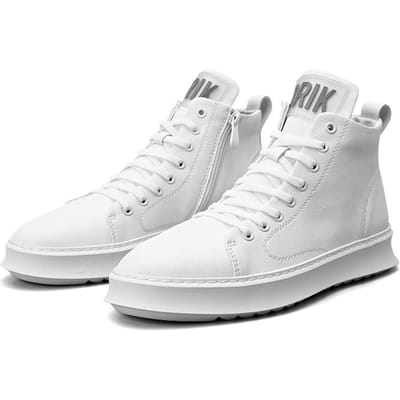 Antislipzool Herfst Nieuwe Mode Leer Heren Canvas Schoenen Hoge Schoenen Heren Tennisschoenen Outdoor Platte Schoenen Sportschoenen 44