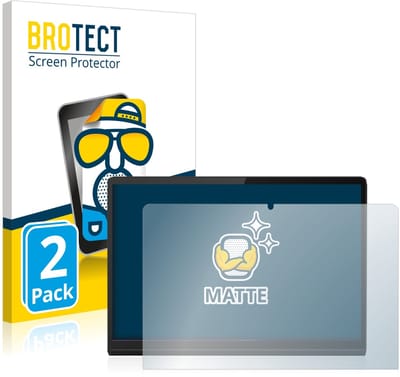 BROTECT - Screenprotector voor Lenovo Yoga Tab 11 - Folie Beschermfolie matte 2 Stuks