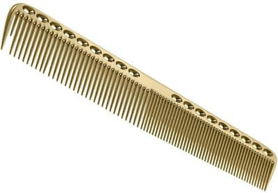 Dailygoods - Haar Kammen Aluminium - Antistatische Kam voor Haarstyling - Duurzaam en Hittebestendig - Geschikt voor Kappers en Thuisgebruik - Met Ant...