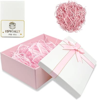 Luxe Geschenkdoos met Deksel en Strik - 25 x 18 x 8,5 cm
