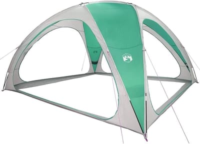 Partytent Waterdicht - Feest Tent Tuin - Buiten Feesten - Lichtgewicht Draagbaar - 435x435x244 cm - Zeegroen