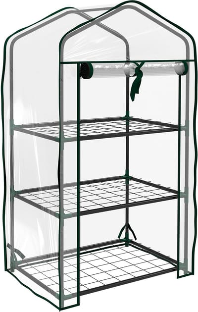 Outsunny-kas-PE-59x39x127cm-Transparant