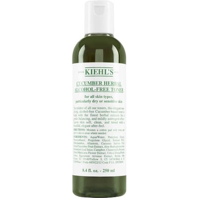 Kiehl's Zuiverende gezichtsverzorging Cucumber Herbal Alcohol-Free Toner Schoonmaken Dames 250 ml