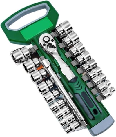 Momentsleutel Ratelsleutel - Draaimoment Sleutel - Auto Reparatie - Snelle Soepele Werking - 3/8 inch - One Color
