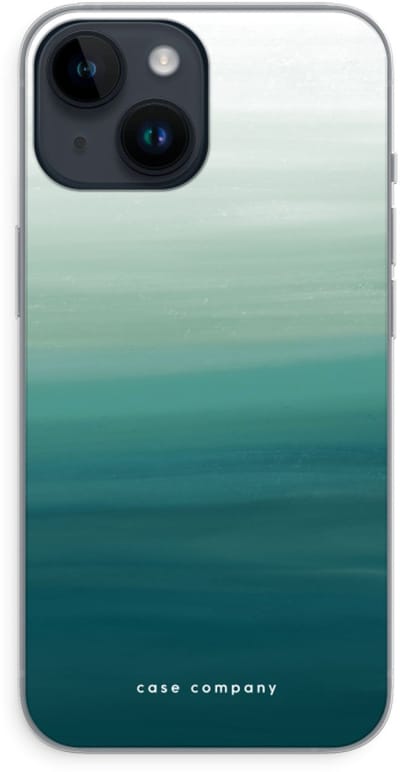 Case Company® - Hoesje geschikt voor iPhone 14 hoesje - Ocean - Soft Cover Telefoonhoesje - Bescherming aan alle Kanten en Schermrand