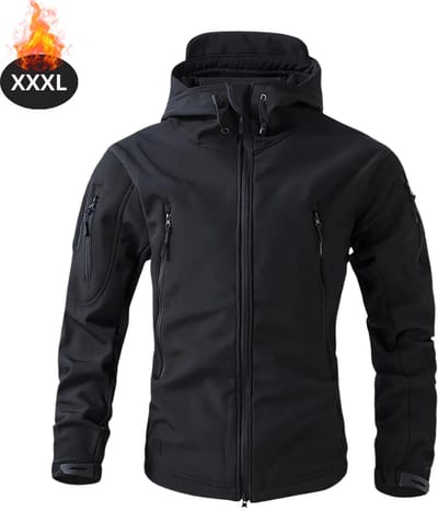 Livano Skipak - SkiBroek - Skijas - Ski Suit - Wintersport - Heren - Winter - Warm Fleece - Zwart - Maat XXXL