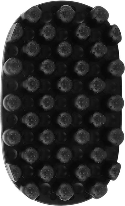 Krullende Haarborstel van Rubber voor Afro Haar - Twist Curl Comb - Wasbare Styling Tool met Zachte Rubberen Bristles