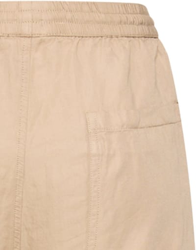 camel active Casual broek met wijde pijpen - Maat womenswear-29/30 - Zand